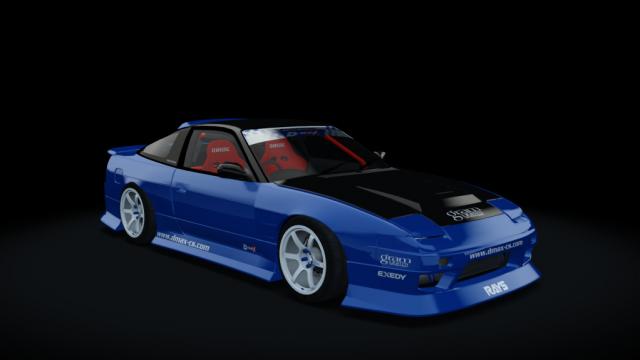 Nissan 180SX RPS13 D-Max Type-III for Assetto Corsa