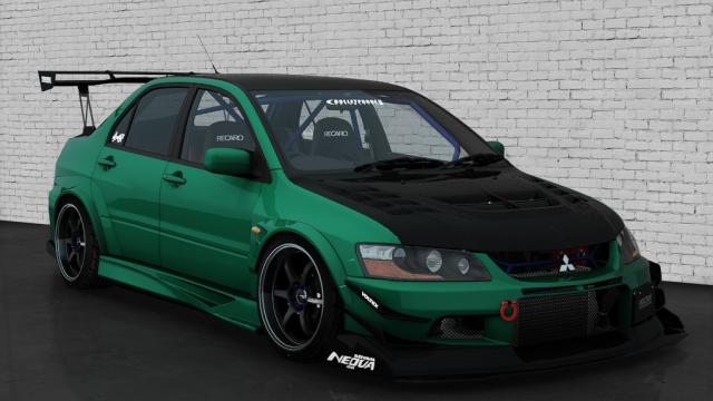 Mitsubishi Lancer Evolution IX FQ-360 VOLTEX SPL for Assetto Corsa