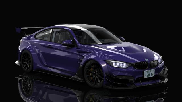 BMW M4 CRASH.SP Varis Widebody для Assetto Corsa