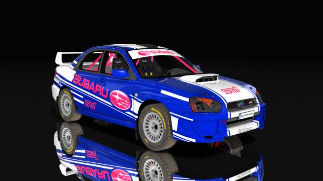 Subaru Impreza WRX-STi Gravel EVENTO RS N&F vft. for Assetto Corsa