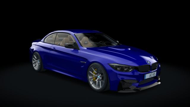 BMW M4 Convertible Manual Gunshot Tune for Assetto Corsa