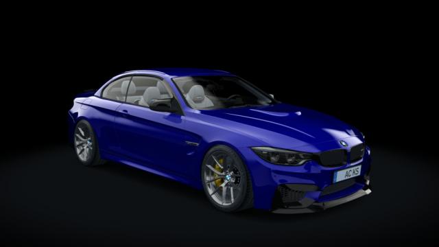 BMW M4 Convertible Manual Gunshot Tune for Assetto Corsa