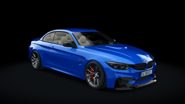 BMW M4 Convertible Manual Gunshot Tune for Assetto Corsa