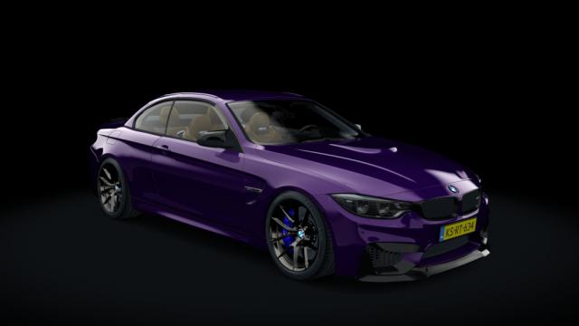 BMW M4 Convertible Manual Gunshot Tune for Assetto Corsa