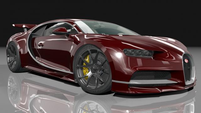 Bugatti Chiron Black Edition для Assetto Corsa