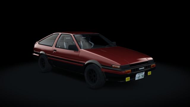 Toyota Sprinter Trueno GT-Apex Zenki 3Door [AE86] для Assetto Corsa