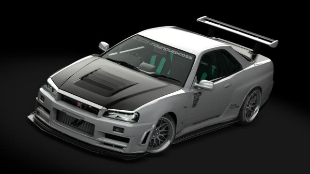 Nissan Skyline GT-R R34 AEGIS for Assetto Corsa