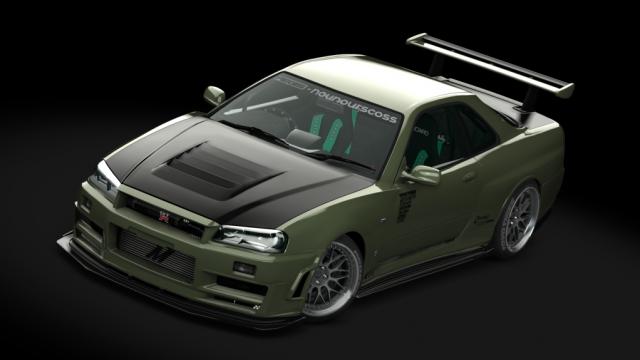 Nissan Skyline GT-R R34 AEGIS for Assetto Corsa