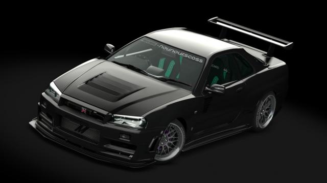 Nissan Skyline GT-R R34 AEGIS for Assetto Corsa