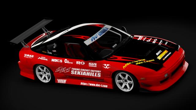 Nissan 180SX DEC Sekiahills（上德晋也）