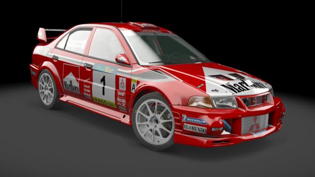 Mitsubishi Lancer EVO VI GrA for Assetto Corsa