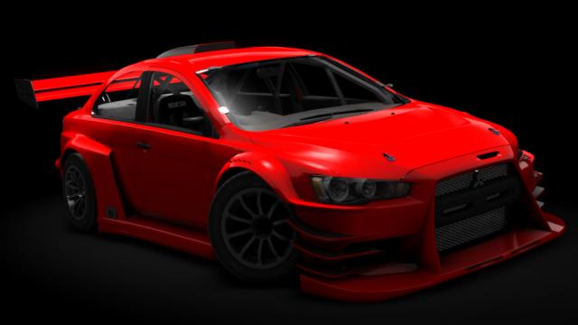 Mitsubishi Lancer Evo X Time Attack for Assetto Corsa