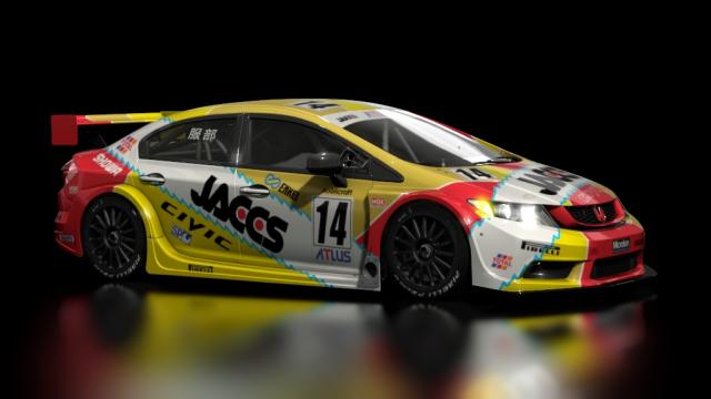 Honda Civic Copa Petrobras Marcas for Assetto Corsa