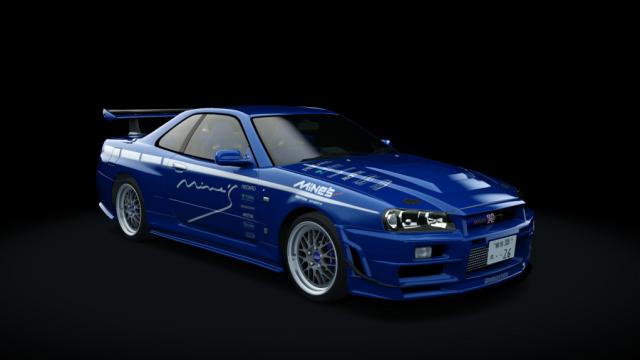 Nissan Skyline GT-R R34 Nismo Omori Factory S1 LG7 для Assetto Corsa