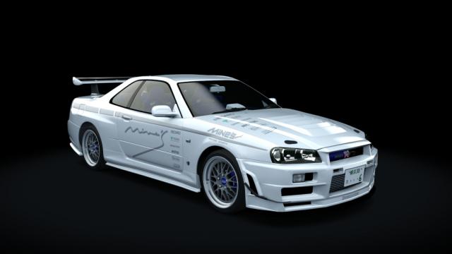 Nissan Skyline GT-R R34 Nismo Omori Factory S1 LG7 для Assetto Corsa