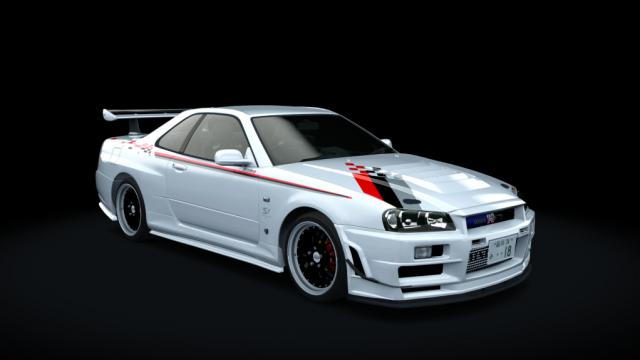 Nissan Skyline GT-R R34 Nismo Omori Factory S1 LG7 для Assetto Corsa