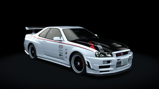 Nissan Skyline GT-R R34 Nismo Omori Factory S1 LG7 для Assetto Corsa