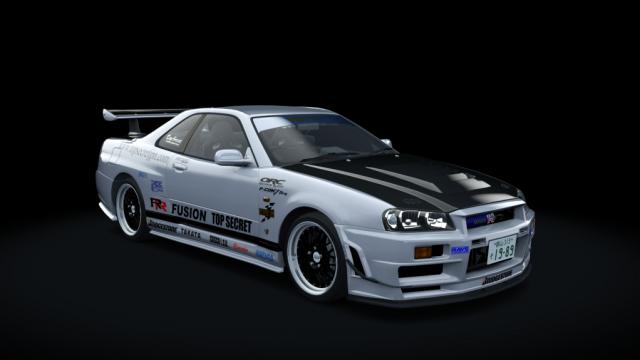 Nissan Skyline GT-R R34 Nismo Omori Factory S1 LG7 для Assetto Corsa