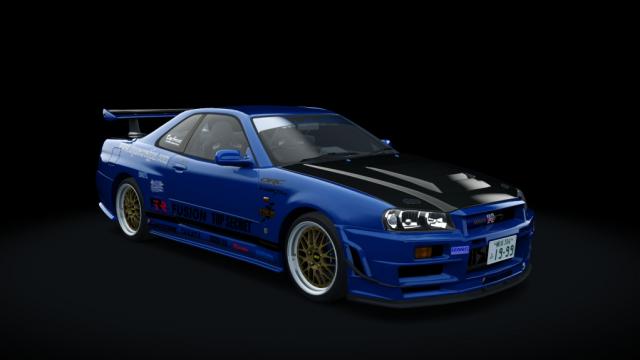 Nissan Skyline GT-R R34 Nismo Omori Factory S1 LG7 для Assetto Corsa