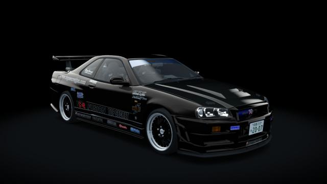 Nissan Skyline GT-R R34 Nismo Omori Factory S1 LG7 для Assetto Corsa