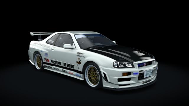 Nissan Skyline GT-R R34 Nismo Omori Factory S1 LG7 для Assetto Corsa