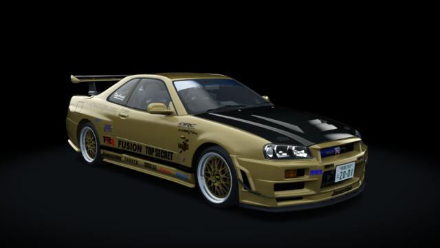 Nissan Skyline GT-R R34 Nismo Omori Factory S1 LG7 для Assetto Corsa