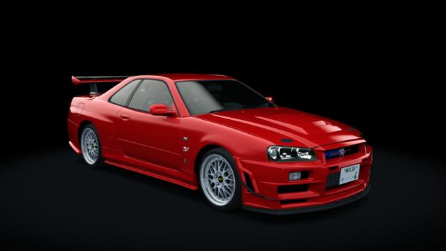 Nissan Skyline GT-R R34 Nismo Omori Factory S1 LG7 для Assetto Corsa