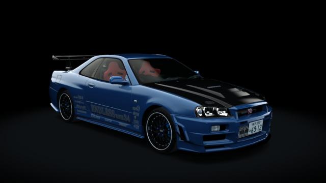 Nissan Skyline GT-R R34 Nismo Omori Factory S1 LG7 для Assetto Corsa