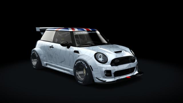 Mini Custom Race Works для Assetto Corsa