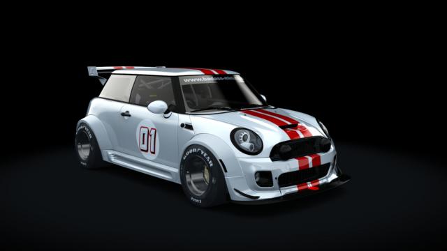 Mini Custom Race Works для Assetto Corsa