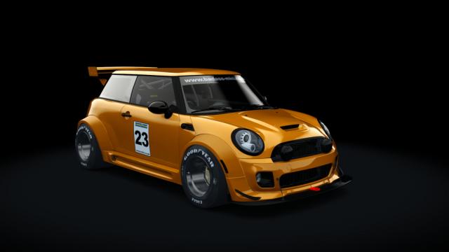 Mini Custom Race Works для Assetto Corsa