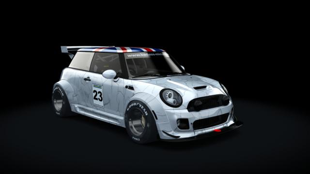 Mini Custom Race Works для Assetto Corsa