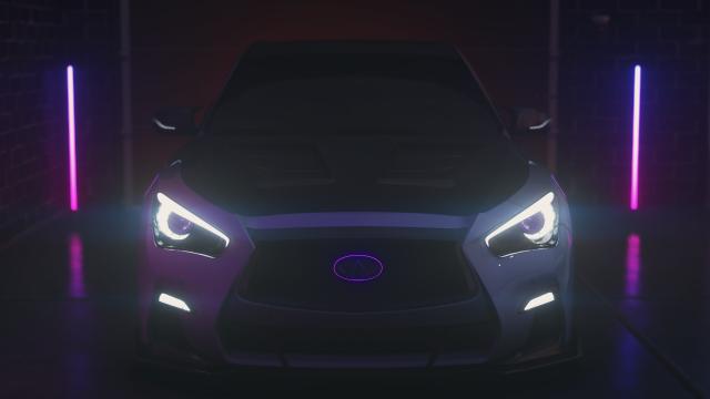 Infiniti Q50 Red Sport 2020 | Prvvy for Assetto Corsa