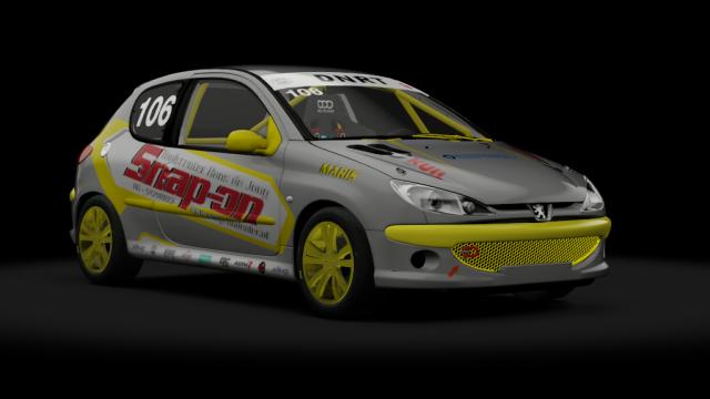 Peugeot 206 GTi Cup for Assetto Corsa