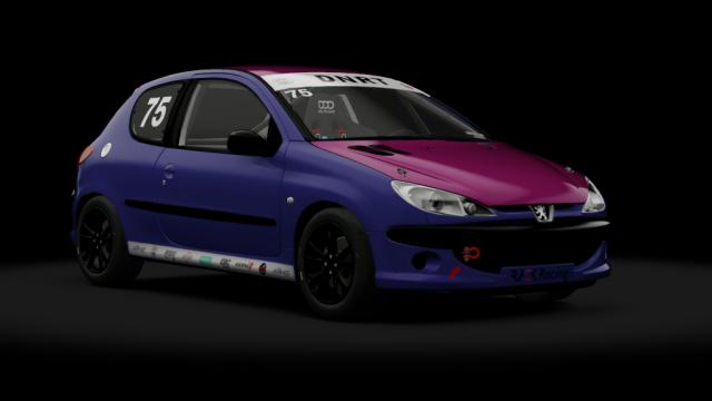 Peugeot 206 GTi Cup for Assetto Corsa