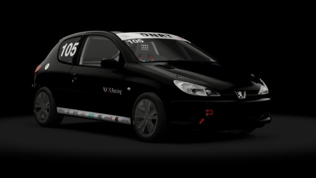 Peugeot 206 GTi Cup for Assetto Corsa