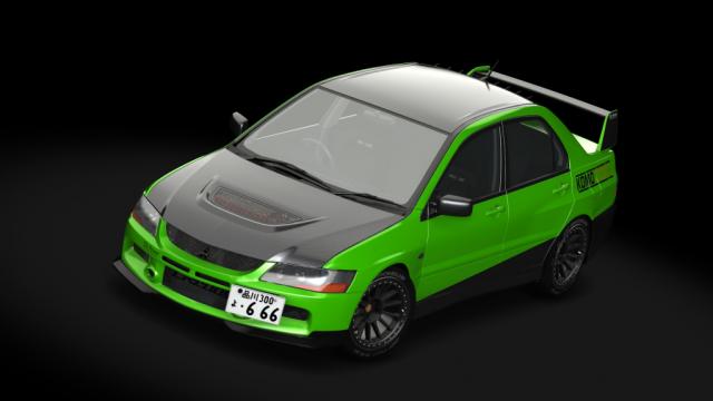 Mitsubishi Evo 9 Street Demon Elite for Assetto Corsa