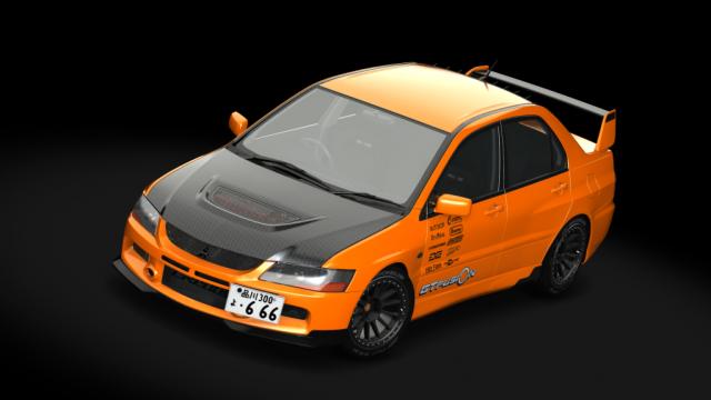 Mitsubishi Evo 9 Street Demon Elite for Assetto Corsa