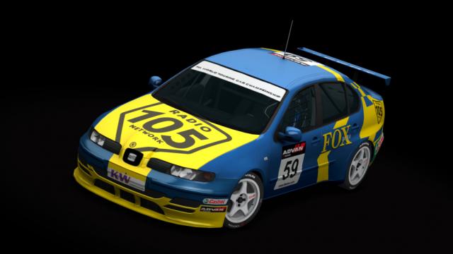 Seat Toledo eWTCC for Assetto Corsa