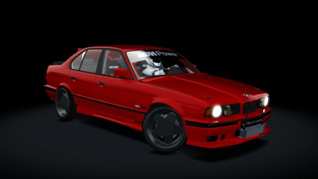 BMW E34 Sedan для Assetto Corsa