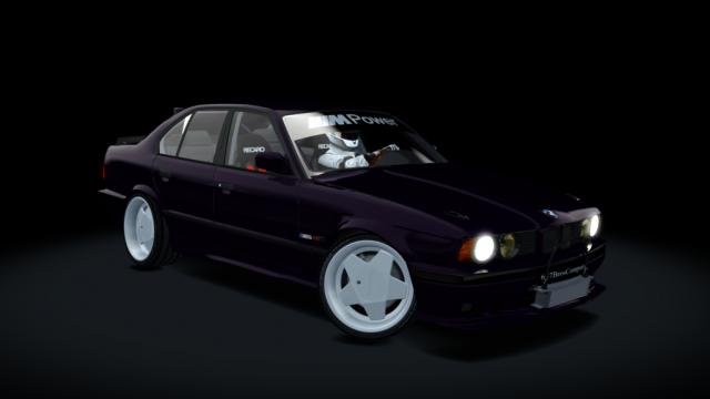 BMW E34 Sedan для Assetto Corsa