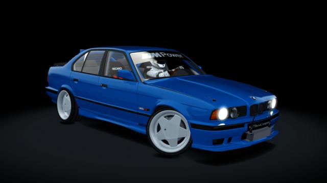 BMW E34 Sedan для Assetto Corsa