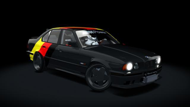 BMW E34 Sedan для Assetto Corsa