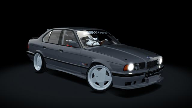 BMW E34 Sedan для Assetto Corsa