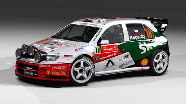 Skoda Fabia RS WRC for Assetto Corsa