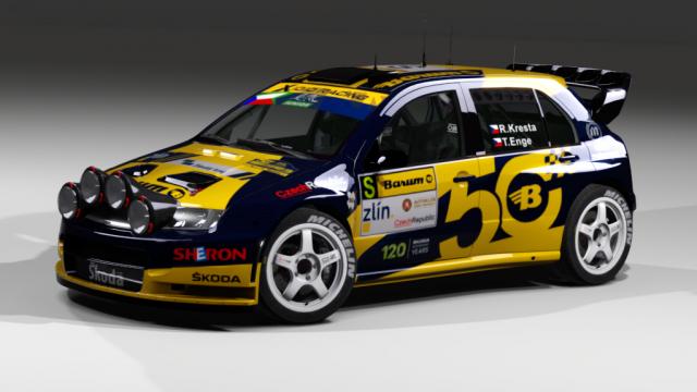 Skoda Fabia RS WRC for Assetto Corsa