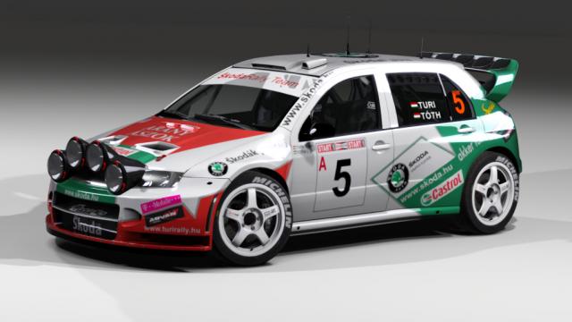 Skoda Fabia RS WRC for Assetto Corsa