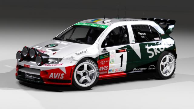 Skoda Fabia RS WRC for Assetto Corsa