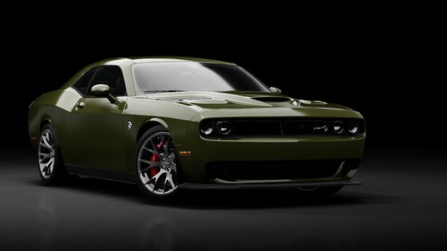 Dodge Challenger SRT Hellcat Manual для Assetto Corsa