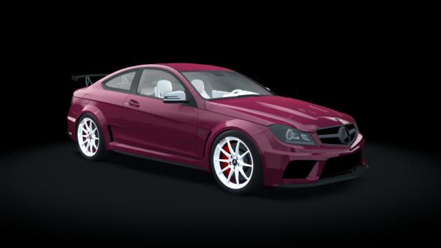 Mercedes C63 AMG Black Series for Assetto Corsa